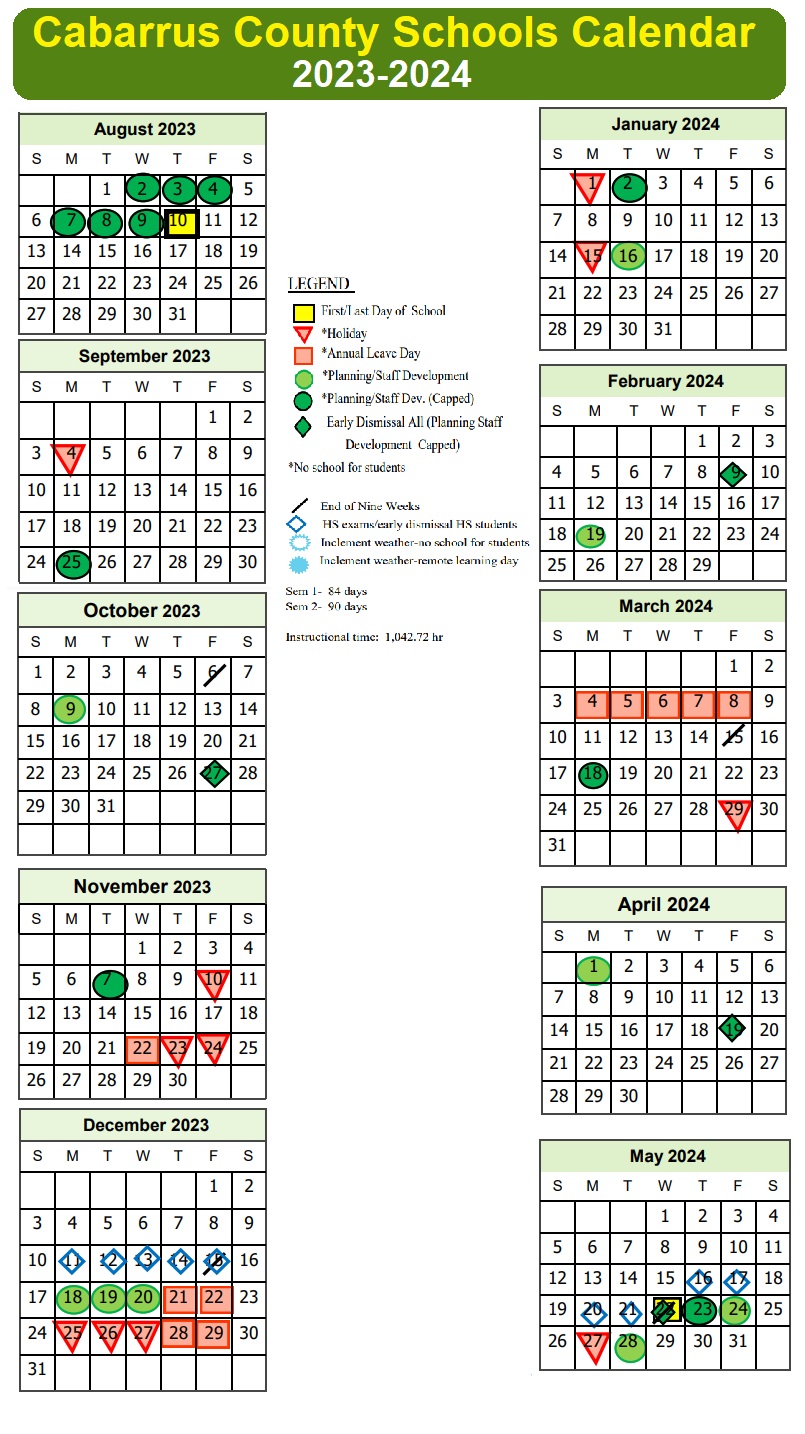 Cabarrus-County-School-Calendar-2023-2024